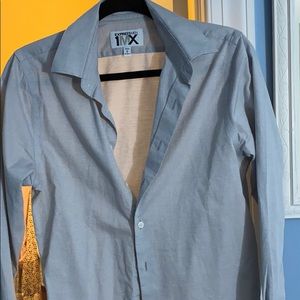 Black/White button down